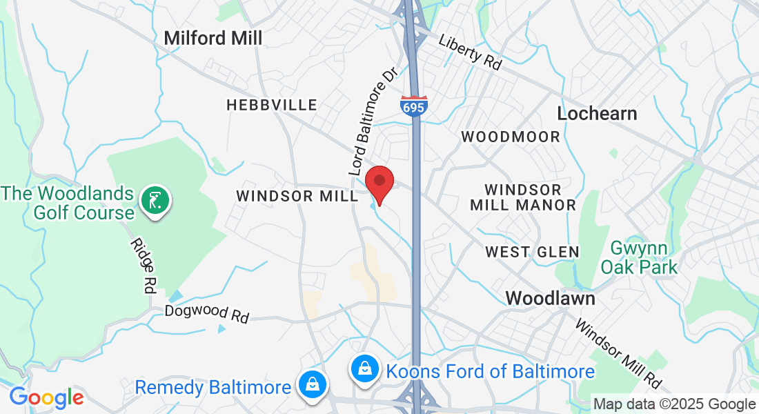 7210 Rutherford Rd ste g, Windsor Mill, MD 21244, USA