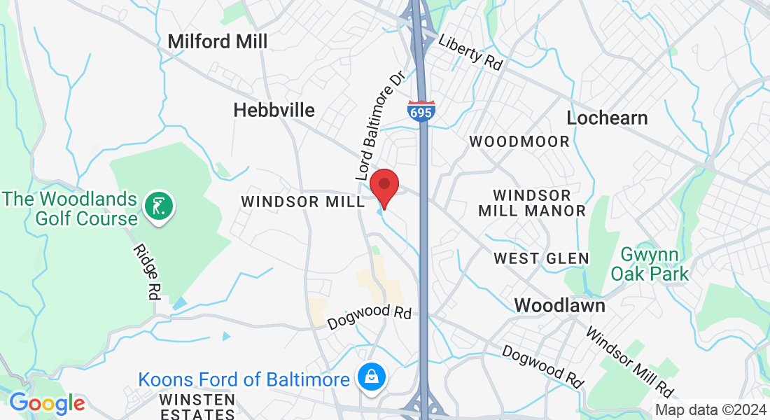 7210 Rutherford Rd Ste G, Windsor Mill, MD 21244, USA