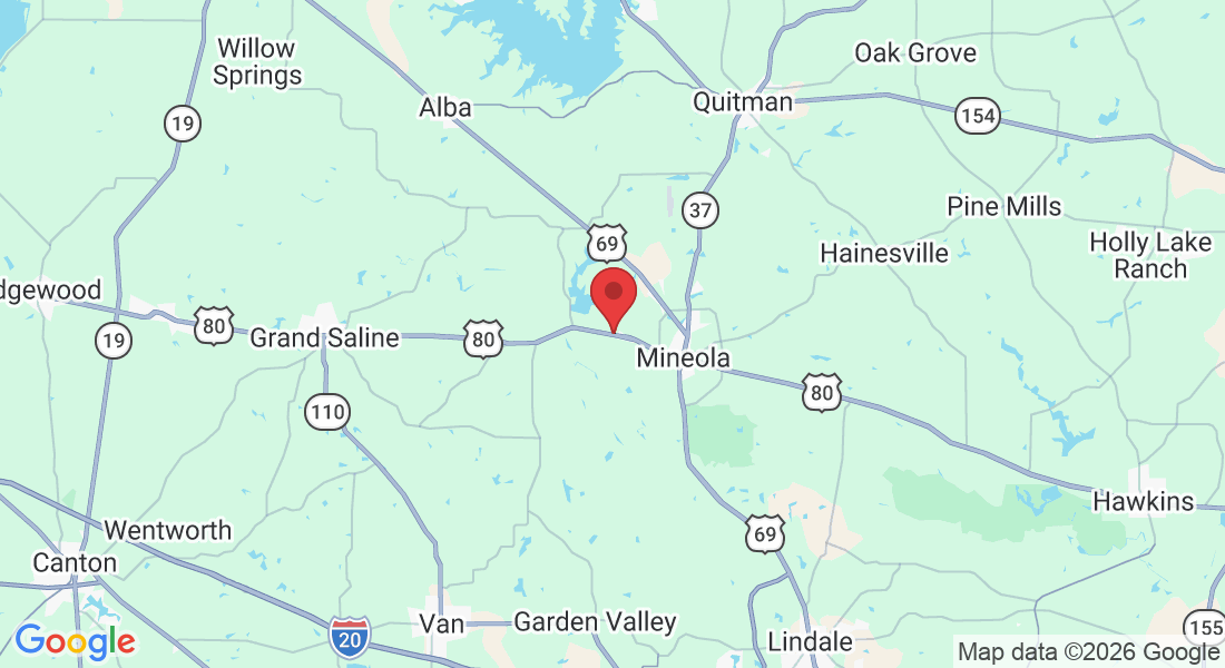 2706 US-80, Mineola, TX 75773, USA