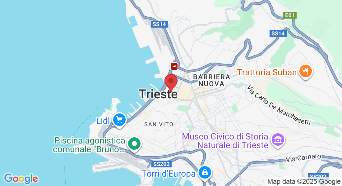 Via S. Nicolò, 12, 34121 Trieste TS, Italia