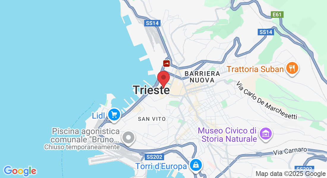 Via S. Nicolò, 12, 34121 Trieste TS, Italia