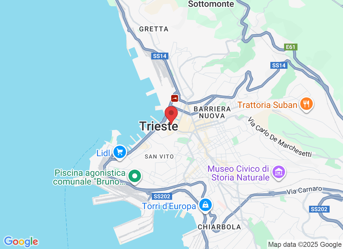 Via S. Nicolò, 12, 34121 Trieste TS, Italia