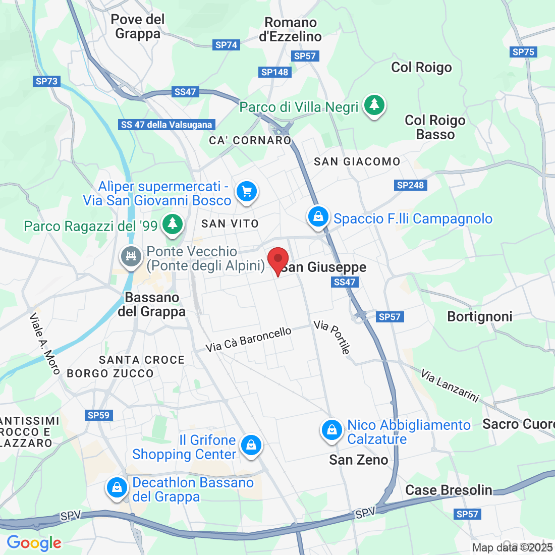 Via Leonardo da Vinci, 18/A, 36022 San Giuseppe VI, Italia