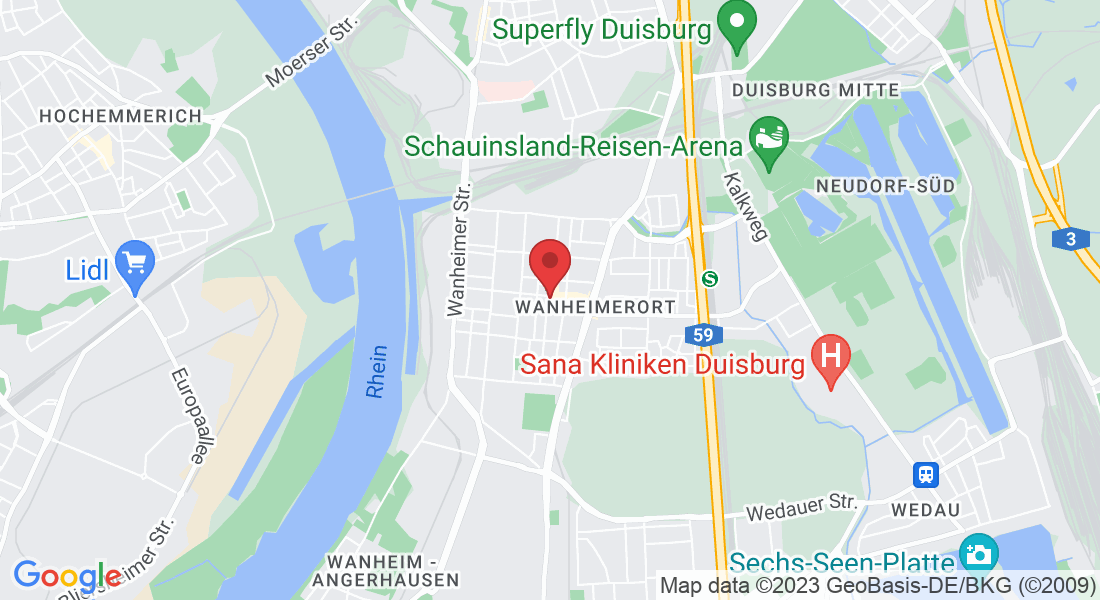 Fischerstraße 88, 47055 Duisburg, Deutschland