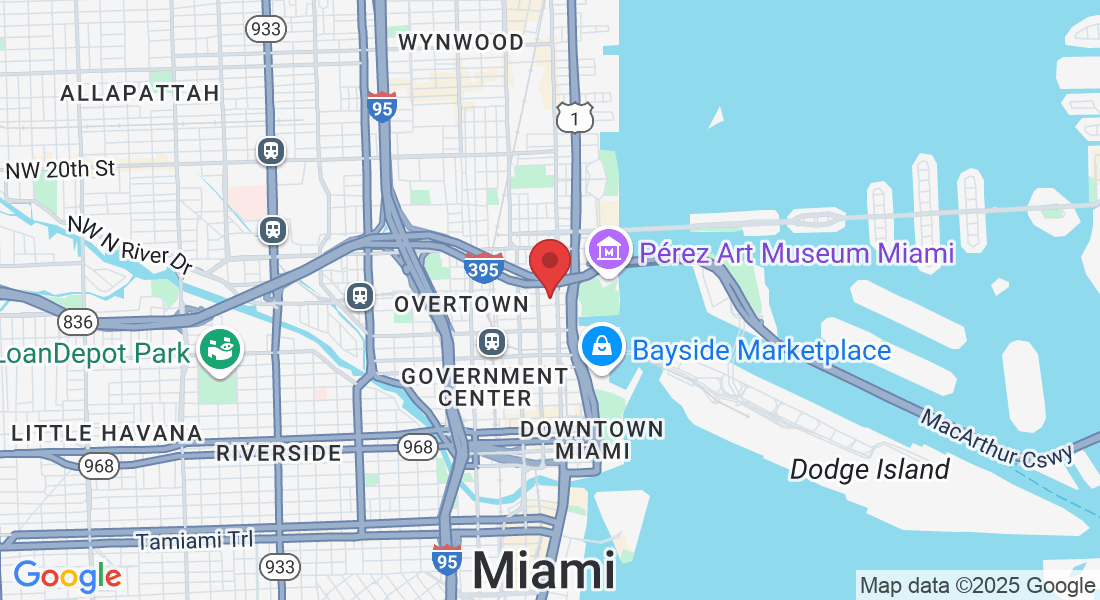 1016 NE 2nd Ave, Miami, FL 33132, USA