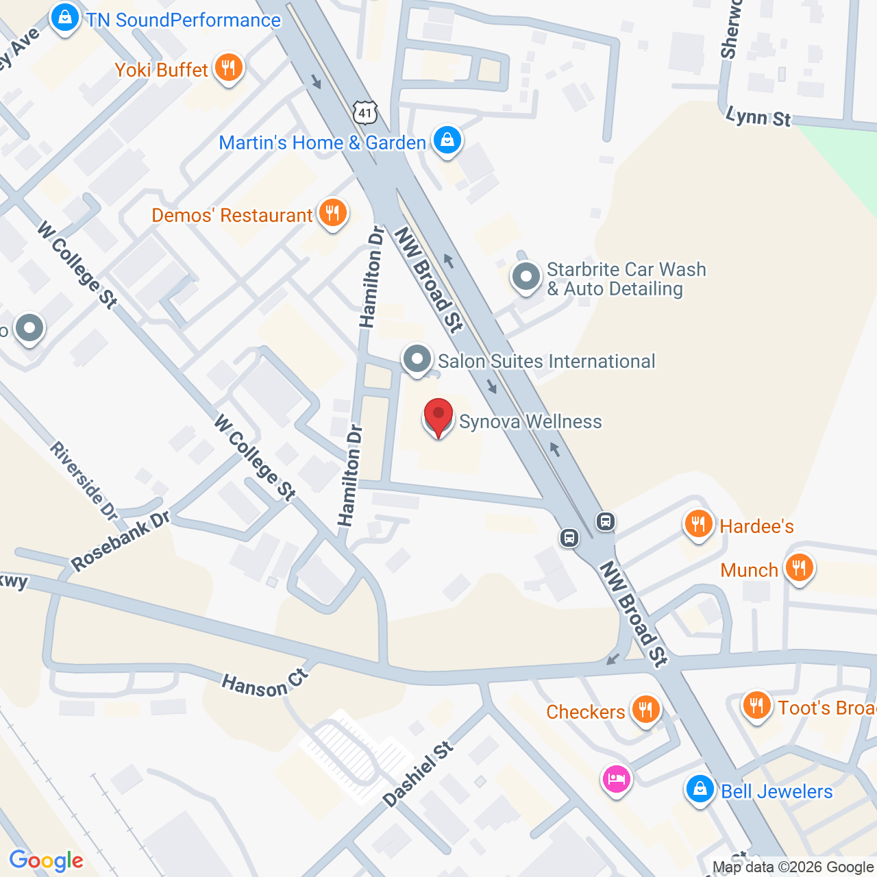 951 NW Broad St, Murfreesboro, TN 37129, USA
