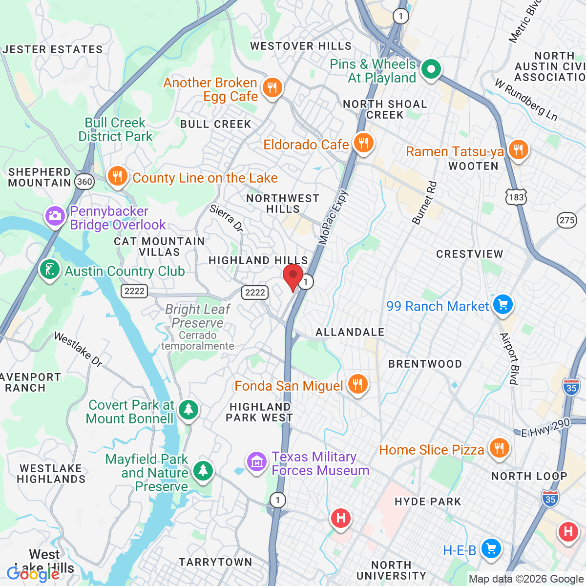 5900 Balcones Dr ste 100, Austin, TX 78731, EE. UU.