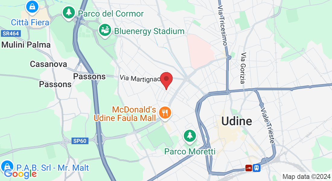Viale Leonardo Da Vinci, 103/2, 33100 Udine UD, Italy