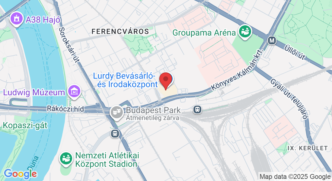 Budapest, Könyves Kálmán krt. 12-14, 1097 Magyarország