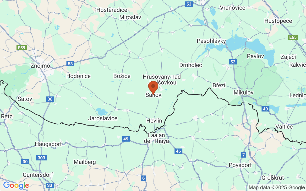 Zahradní 527/527, 671 68 Šanov-Hrabětice, Czechia