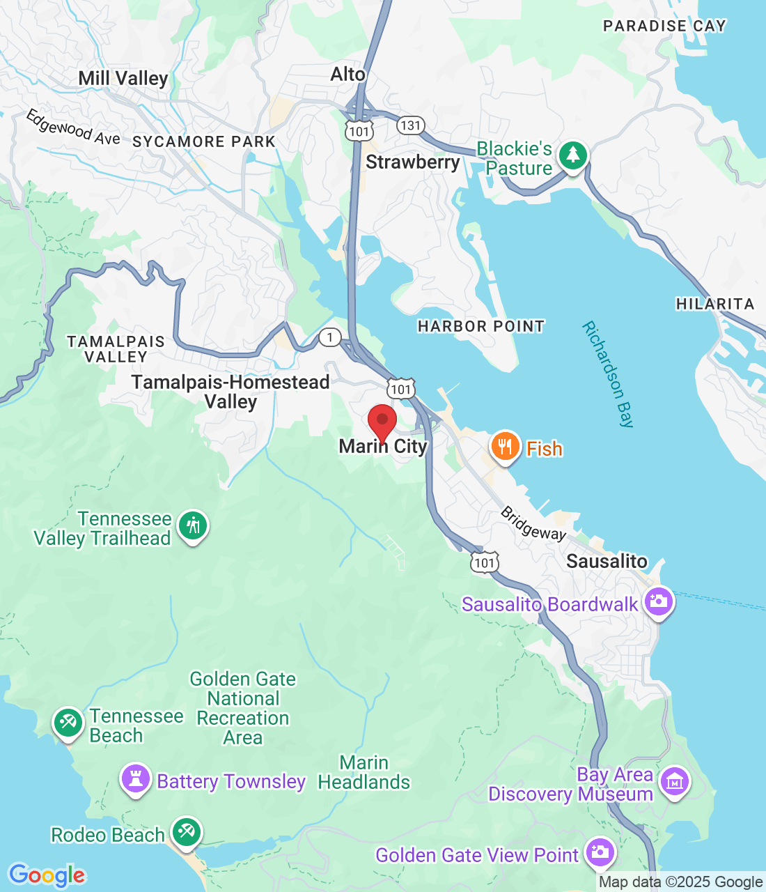 Marin City, CA 94965, USA