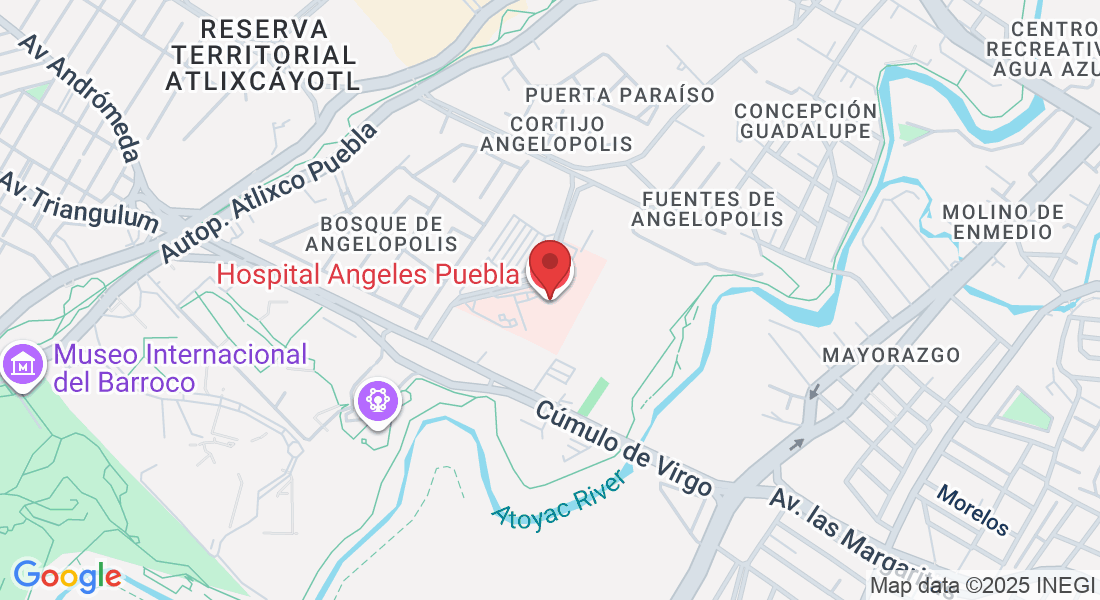 Av. Kepler 2143, Reserva Territorial Atlixcáyotl, 72190 Heroica Puebla de Zaragoza, Pue., Mexico