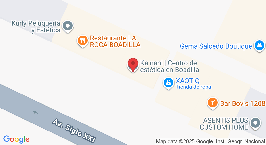 Av. Siglo XXI, 20, local 2, 28660 Boadilla del Monte, Madrid, España