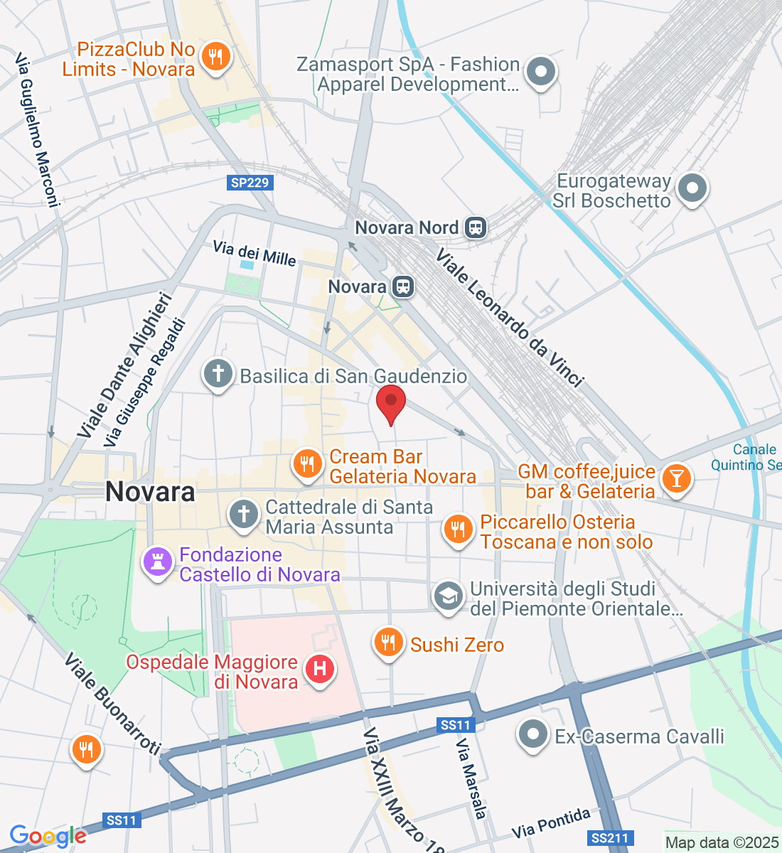 Via dell'Archivio, 9, 28100 Novara NO, Italia