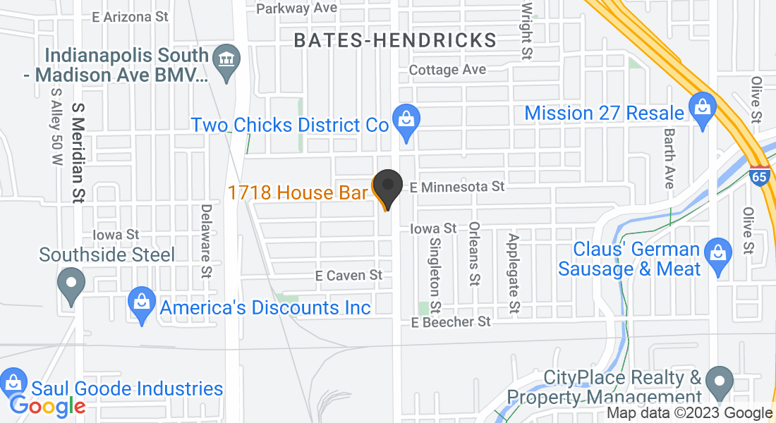 1718 S East St, Indianapolis, IN 46225, USA