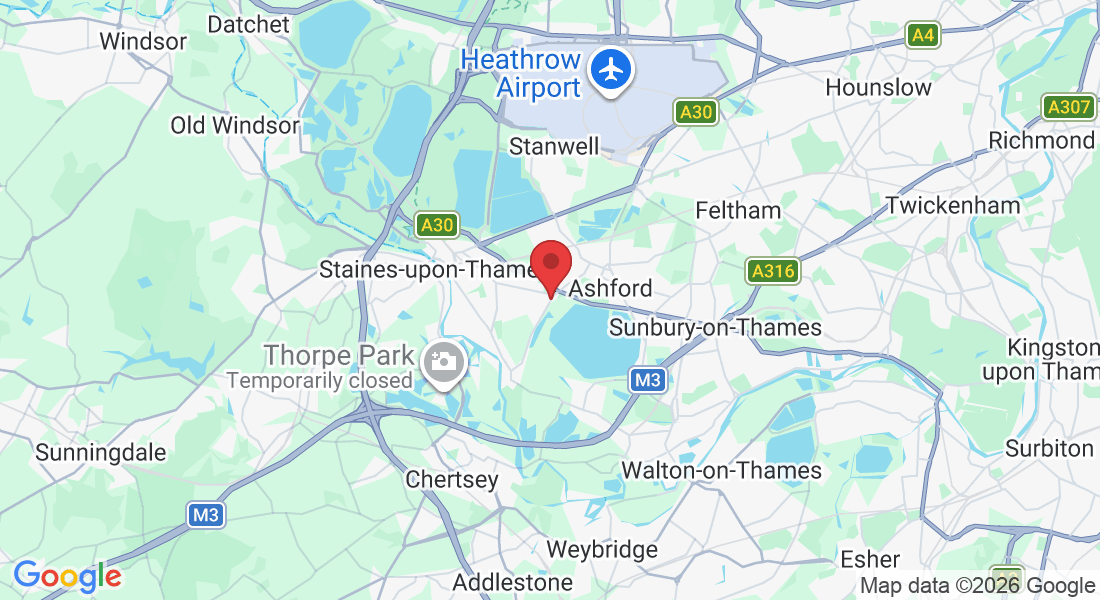 Ashford Rd, Staines TW18 1QG, UK