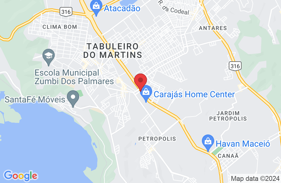 Av. Durval de Góes Monteiro, 2245 - Tabuleiro do Martins, Maceió - AL, 57061-000, Brazil