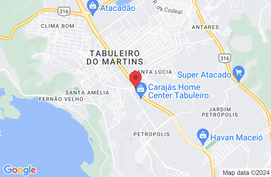 Av. Durval de Góes Monteiro, 2245 - Tabuleiro do Martins, Maceió - AL, 57061-000, Brazil