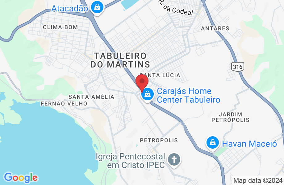 Av. Durval de Góes Monteiro, 2245 - Tabuleiro do Martins, Maceió - AL, 57061-000, Brazil