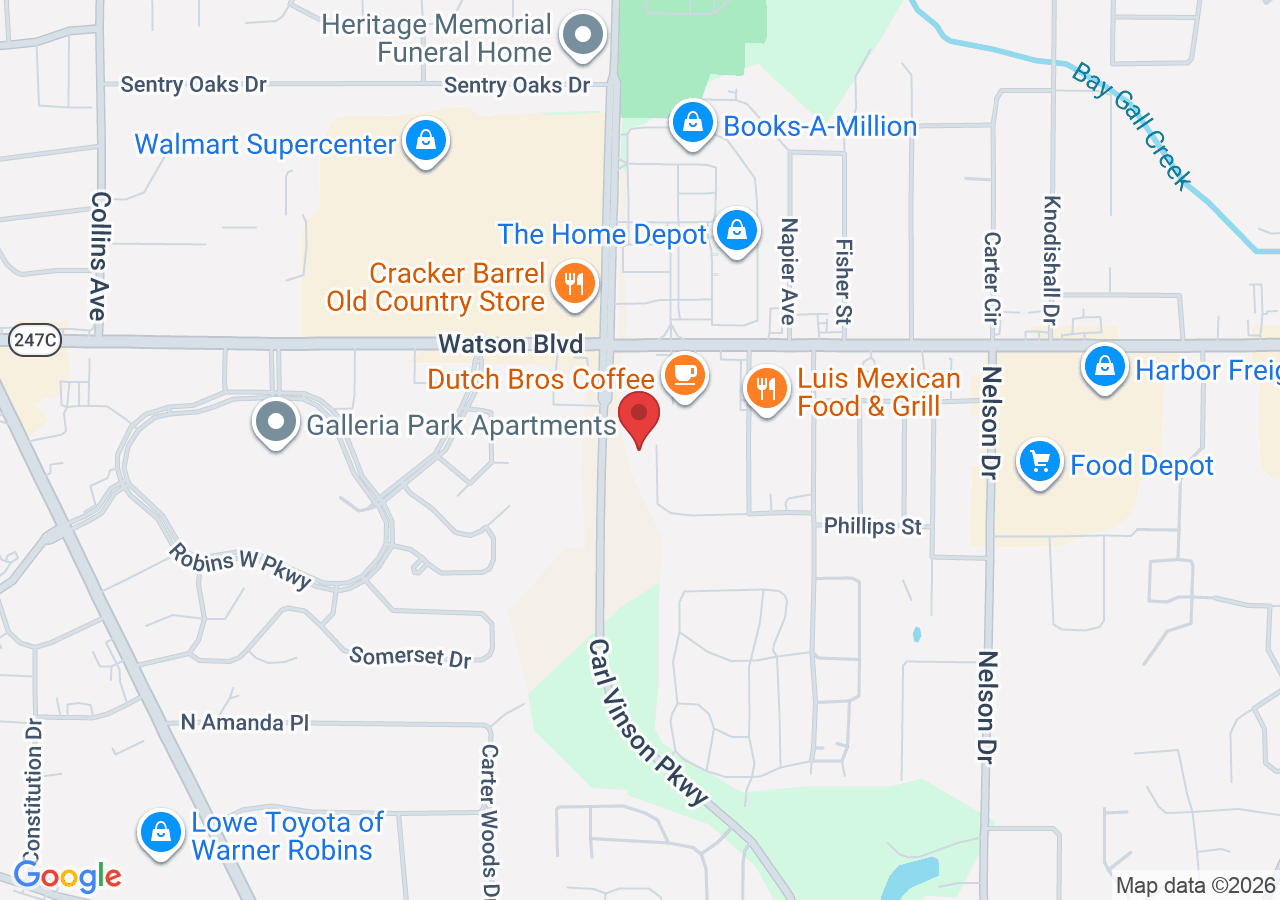 590 Carl Vinson Pkwy Suite 500 & 600, Warner Robins, GA 31088, USA