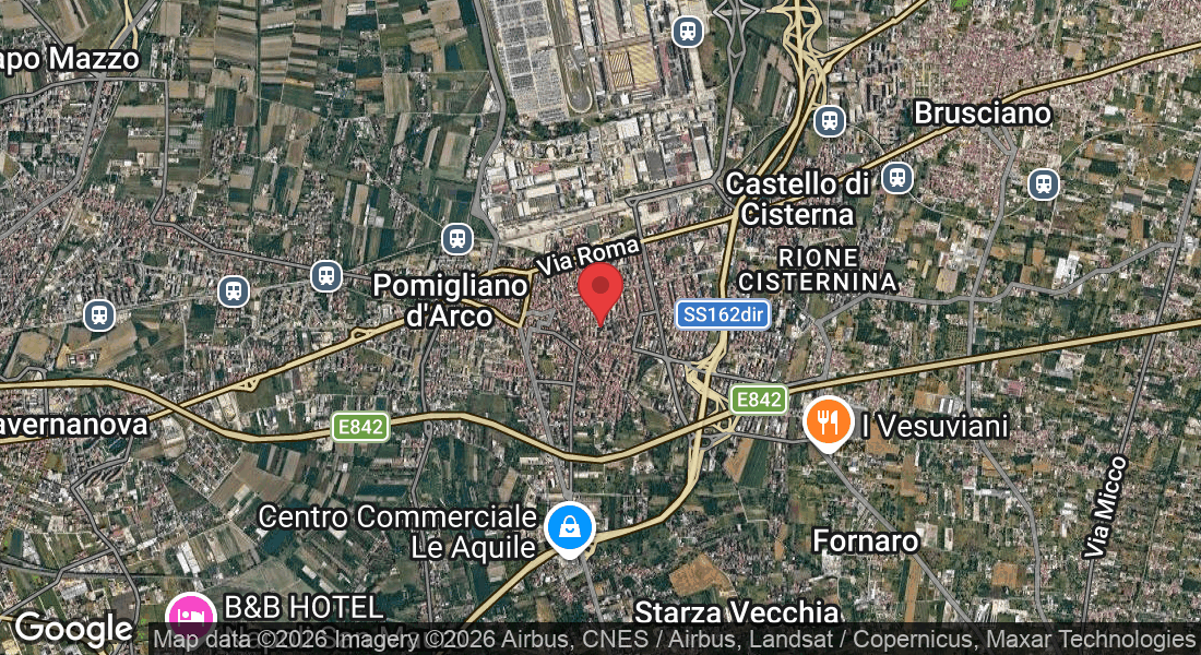 Piazza Giovanni Leone, 15, 80038 Pomigliano d'Arco NA, Italia