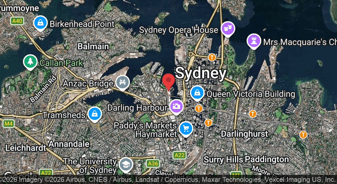 2 Murray St, Darling Hbr, Sydney NSW 2000, Australia