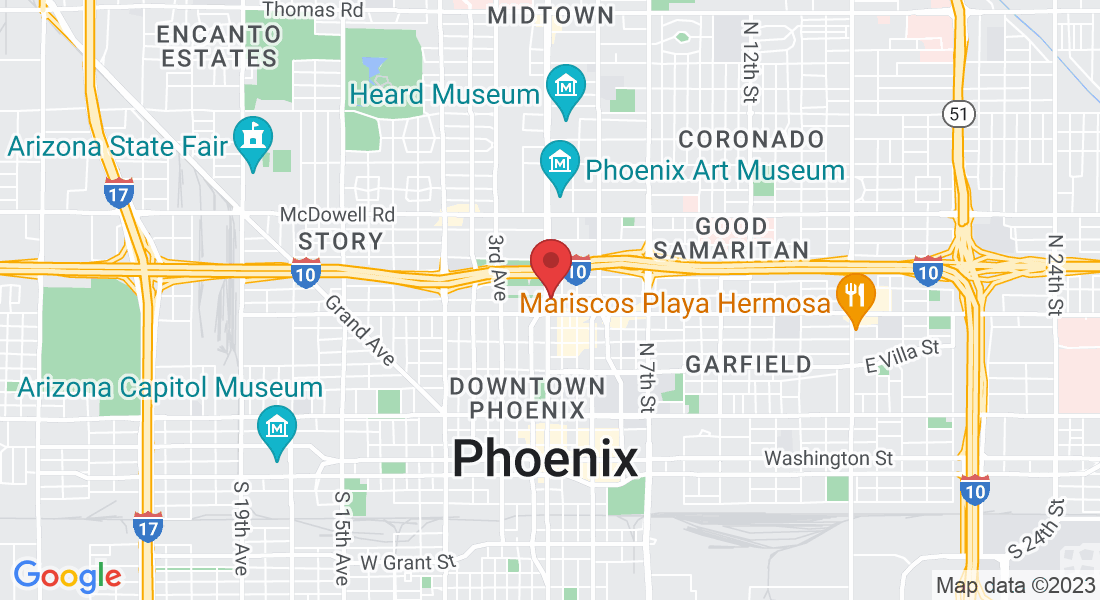 1027 N Central Ave, Phoenix, AZ 85003, USA