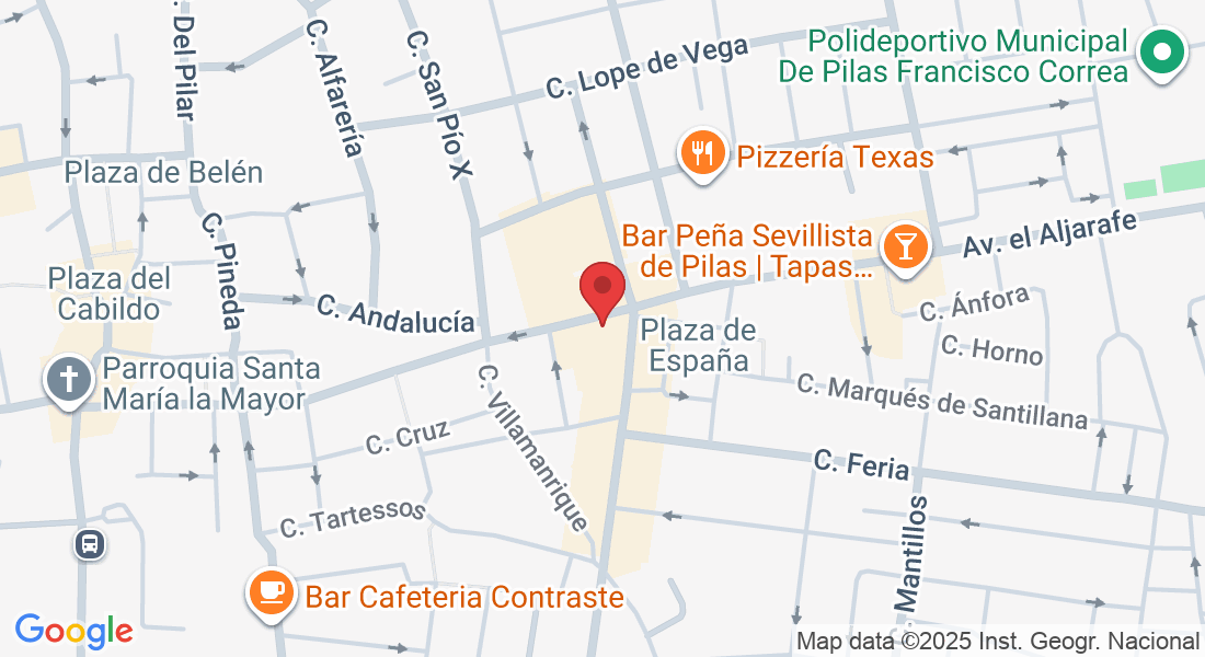 Calle Ntra. Sra. de Fátima, 48, 41840 Pilas, Sevilla, España
