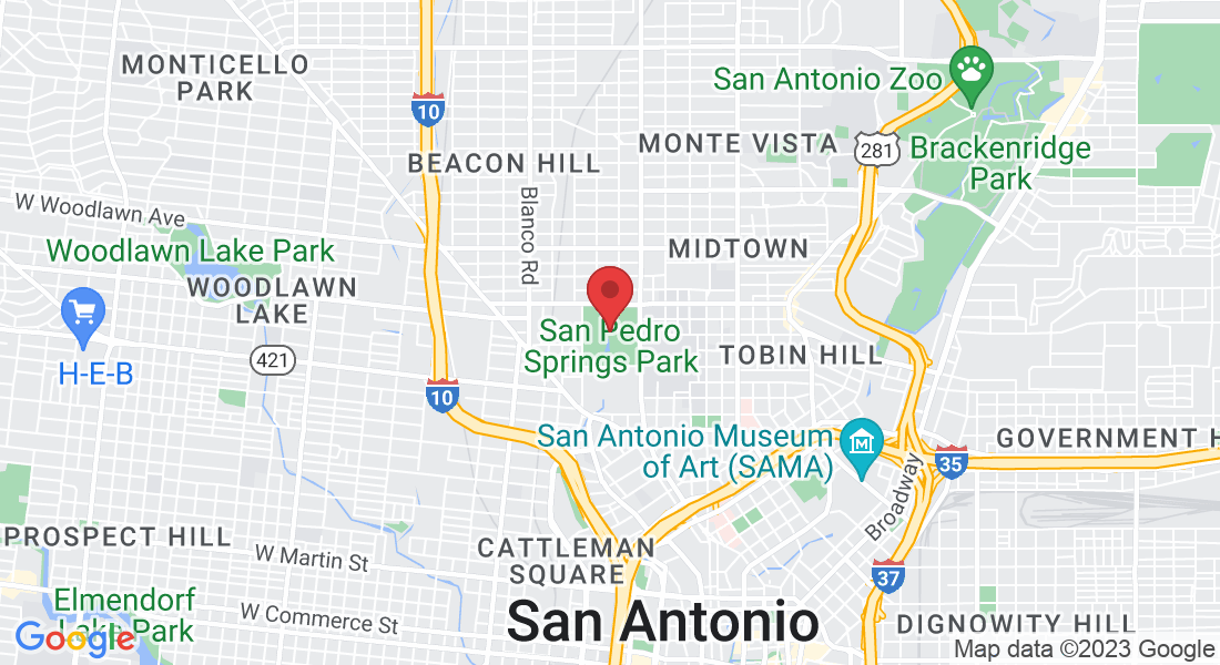 San Pedro Spgs Pk Trl, San Antonio, TX 78212, USA