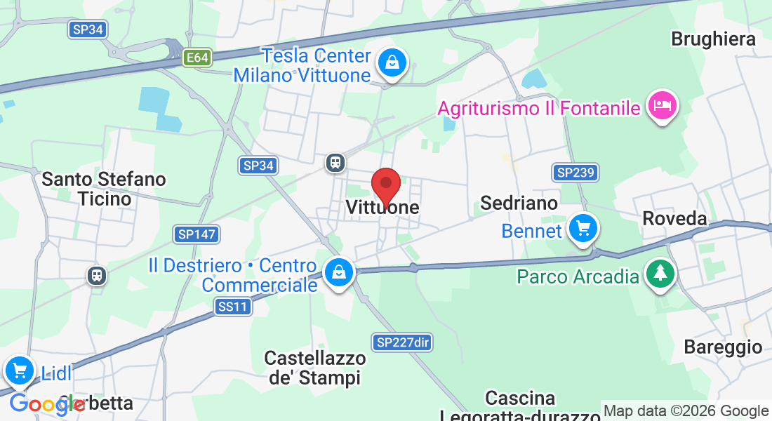 Via G. Matteotti, 10, 20010 Vittuone MI, Italia