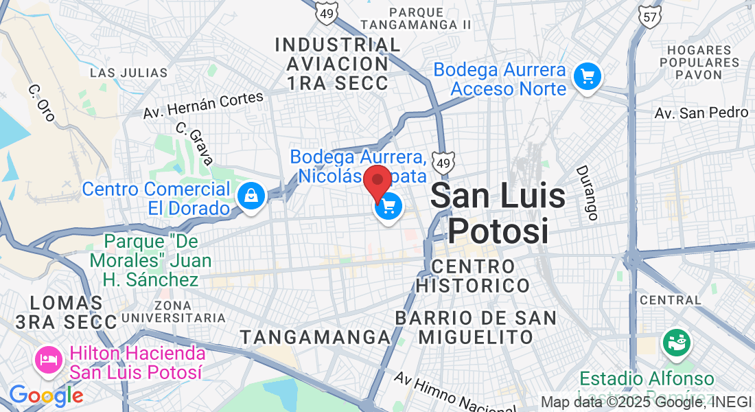 C. Gral. Ignacio Martínez 1185, Los Angeles, 78230 San Luis Potosí, S.L.P., Mexico