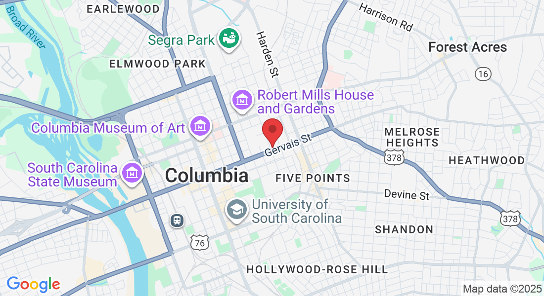 1801 Gervais St, Columbia, SC 29201, USA