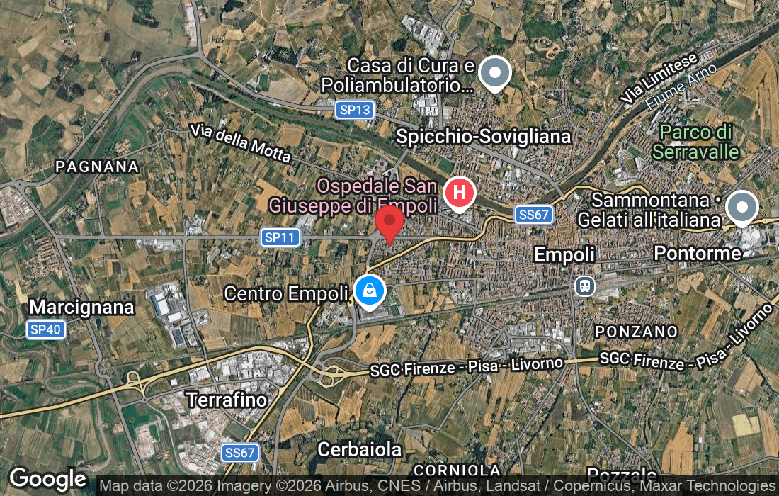 Via Francesco Guicciardini, 11, 50053 Empoli FI, Italia