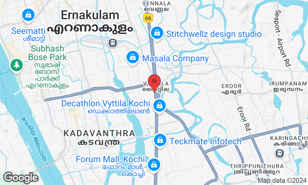 VRWA-2, Lane 1, Vyttila, Kochi, Kerala 682019, India