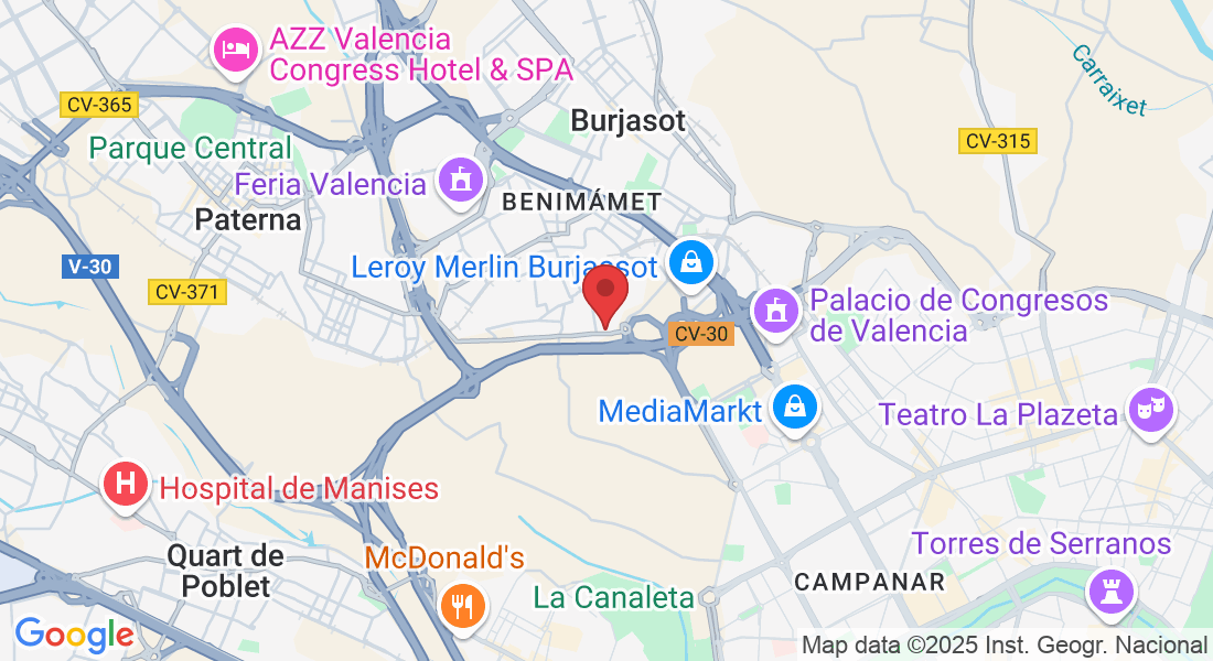Camí Nou de Paterna, 102, 46035 València, Valencia, Spain