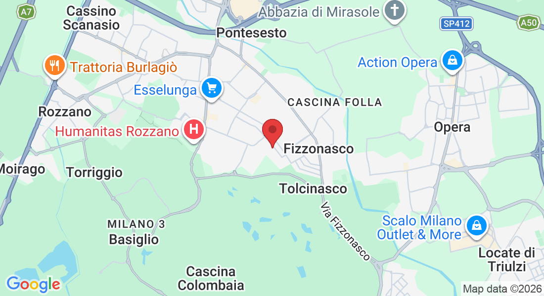 Via Fratelli Rosselli, 25, 20072 Fizzonasco MI, Italia