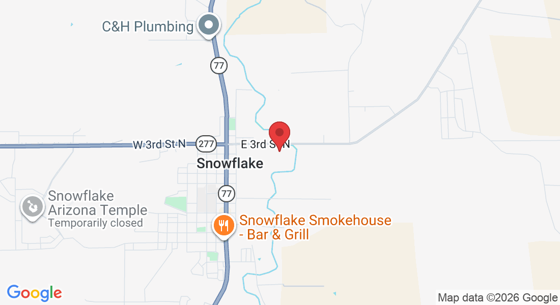 731 E Snowflake Blvd, Snowflake, AZ 85937, USA