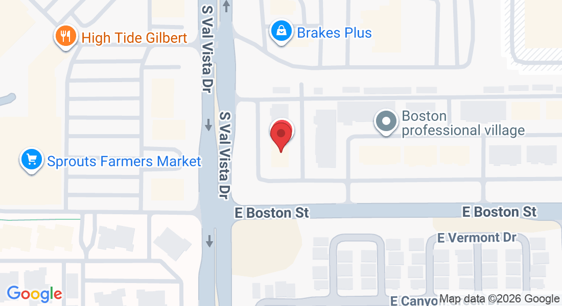 2571 S Val Vista Dr STE 103, Gilbert, AZ 85295, USA