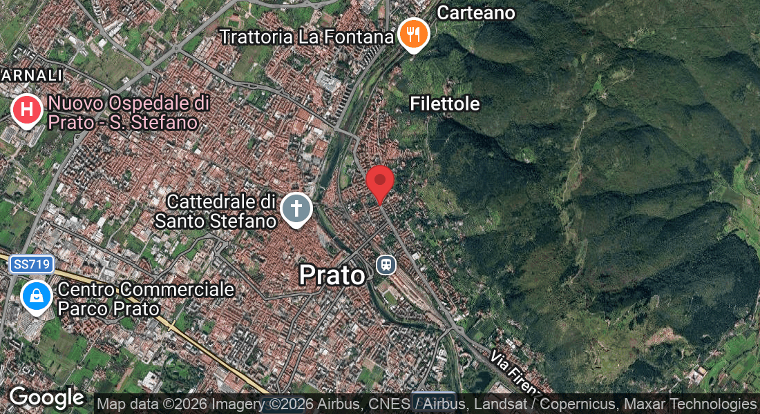 Via Sem Benelli, 2, 59100 Prato PO, Italia
