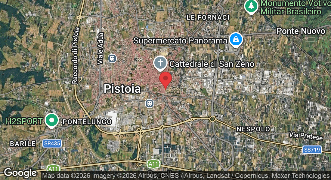 Piazza della Resistenza, 15, 51100 Pistoia PT, Italia
