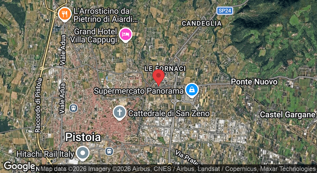 Via Bartolomeo Sestini, 29, 51100 Pistoia PT, Italia