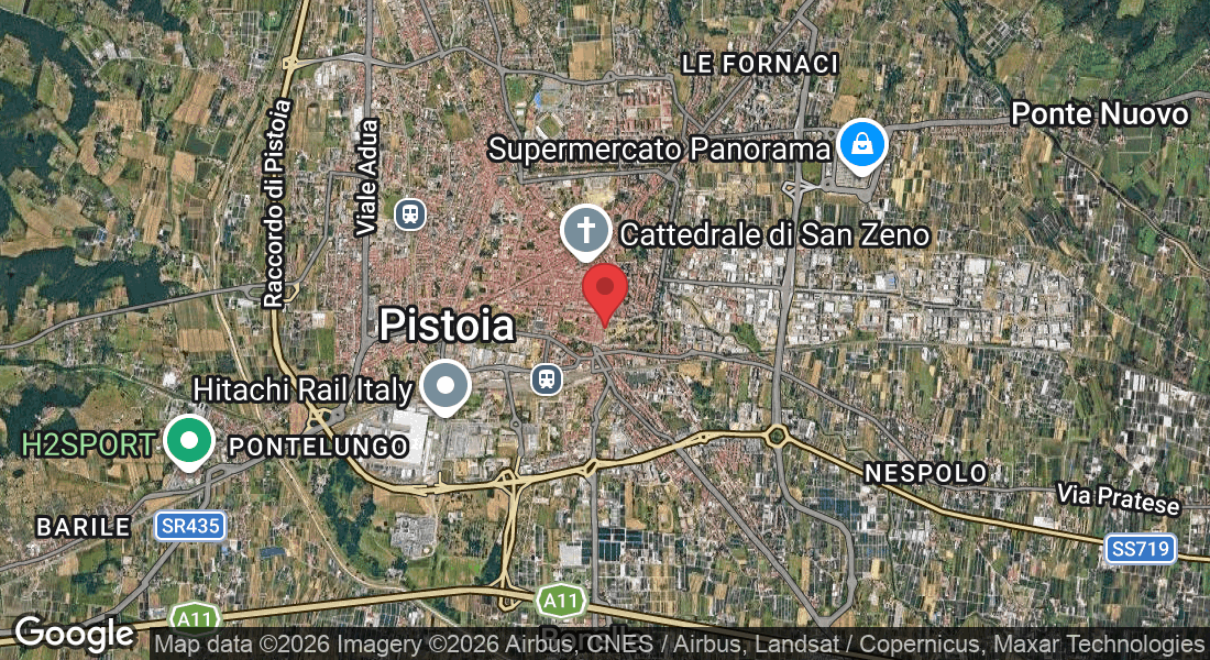 Piazza della Resistenza, 15, 51100 Pistoia PT, Italia