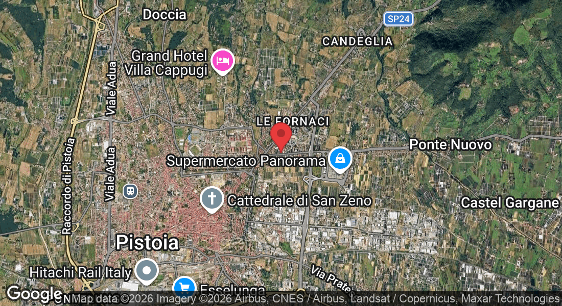 Via Bartolomeo Sestini, 29, 51100 Pistoia PT, Italia