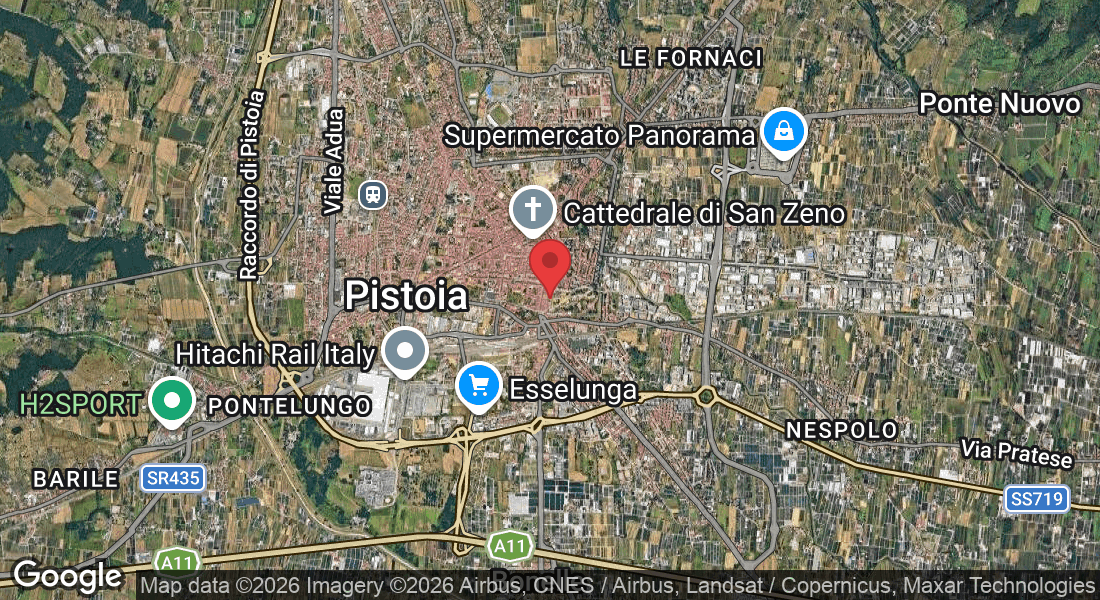 Piazza della Resistenza, 15, 51100 Pistoia PT, Italia