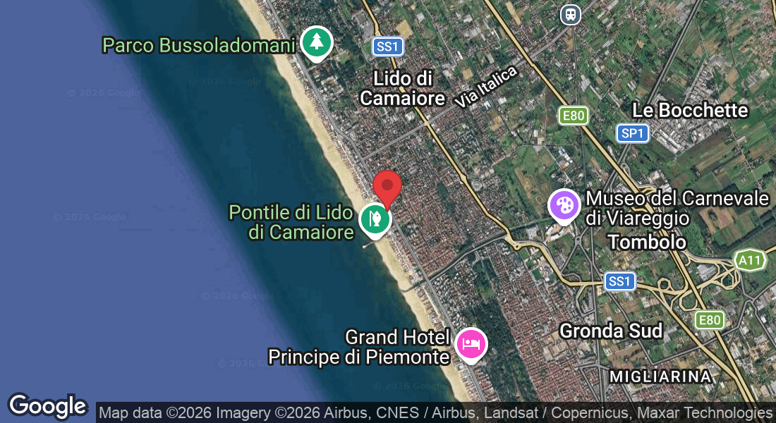 Viale Cristoforo Colombo, 282, 55041 Camaiore LU, Italy