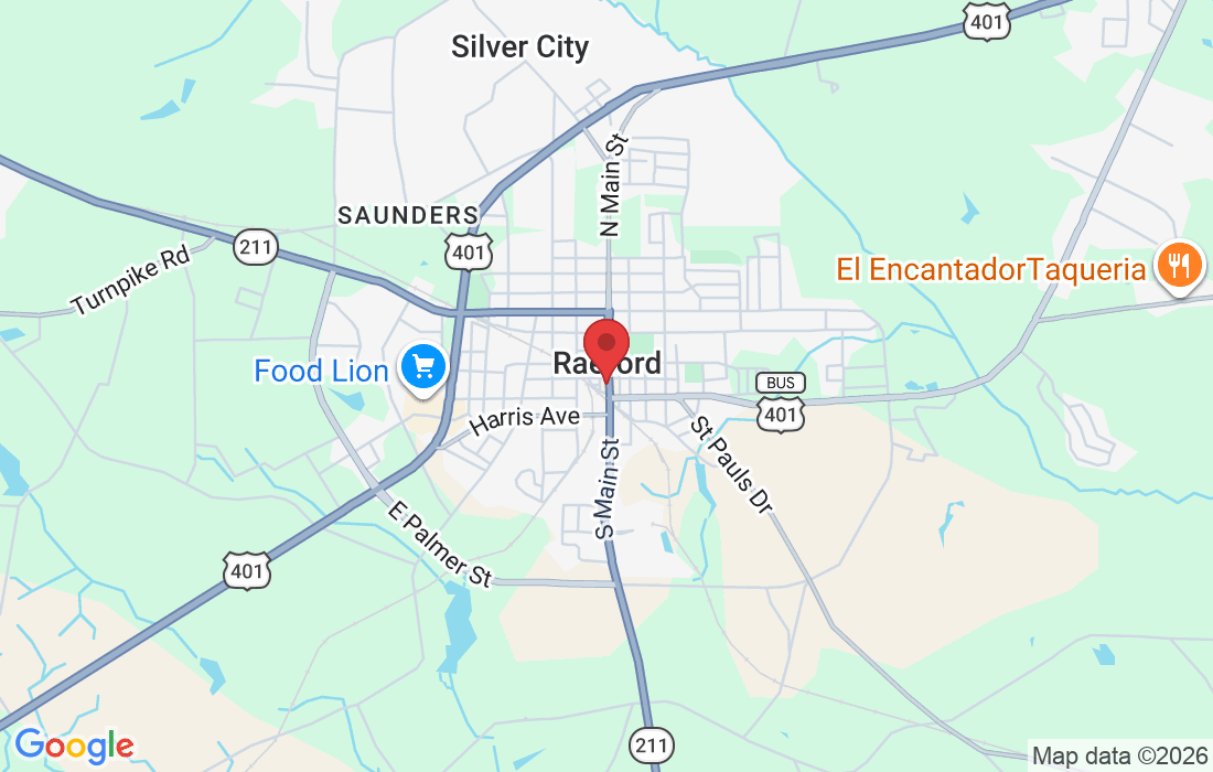 123 N Main St, Raeford, NC 28376, USA