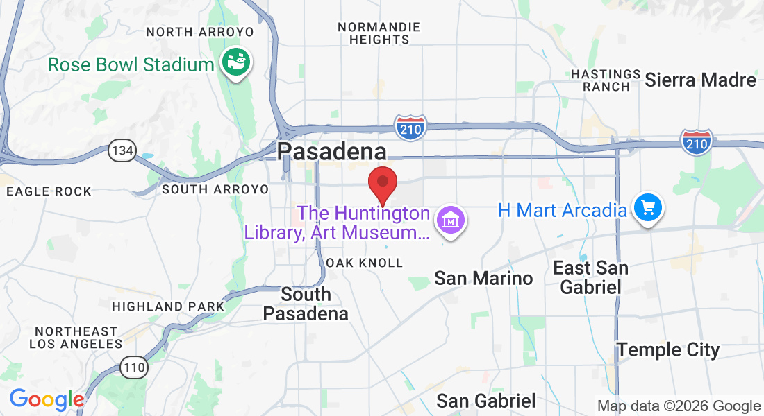 600 S Lake Ave suite 101, Pasadena, CA 91106, USA