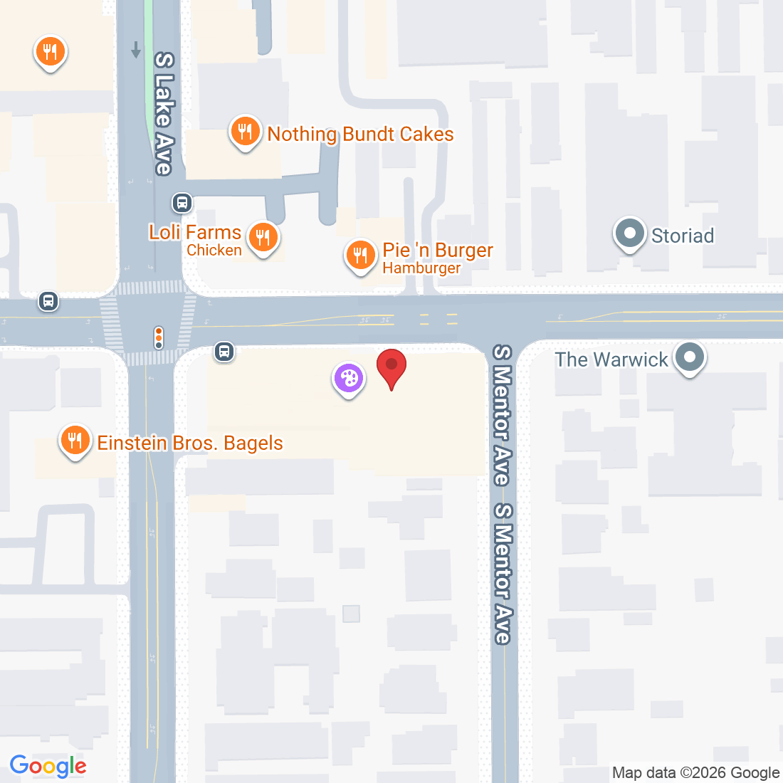 600 S Lake Ave, Pasadena, CA 91106, USA