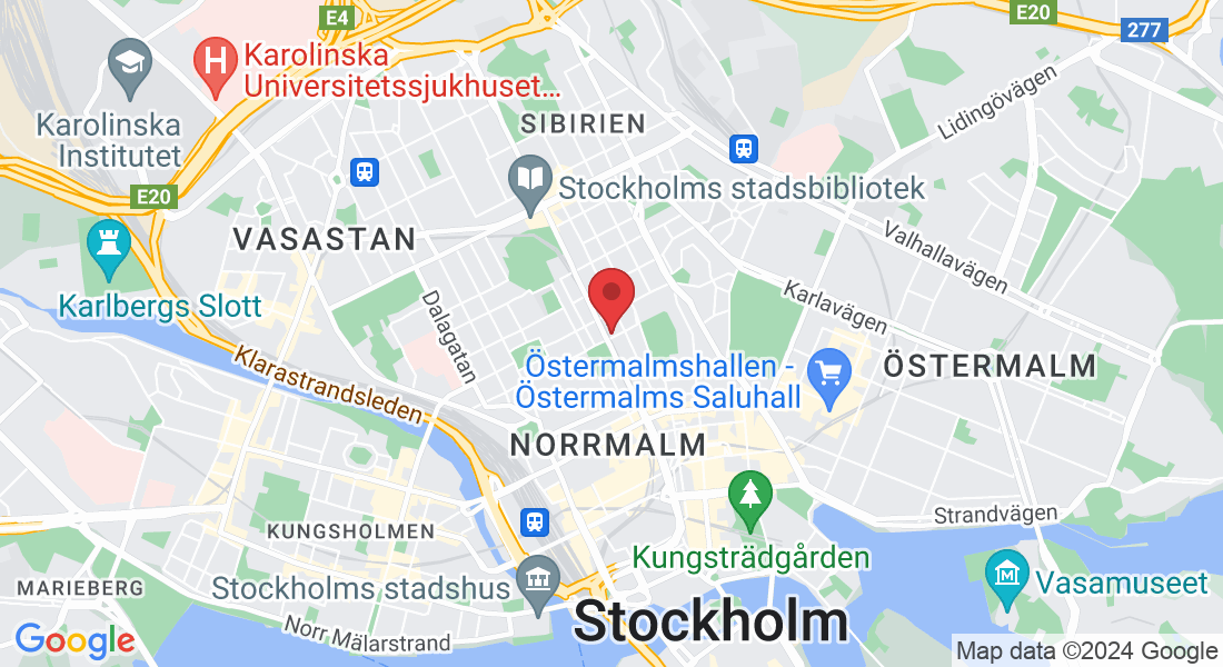 Sveavägen 62, 5tr, 111 34 Stockholm, Sweden