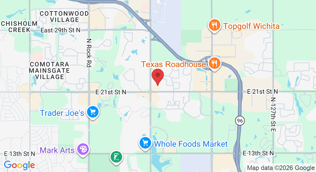 9758 E 21st St N, Wichita, KS 67206, USA